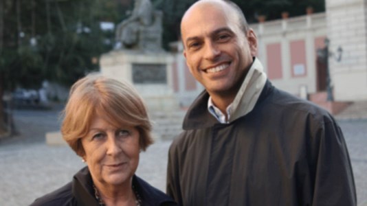 Irene Telesio con Roberto Bilotti