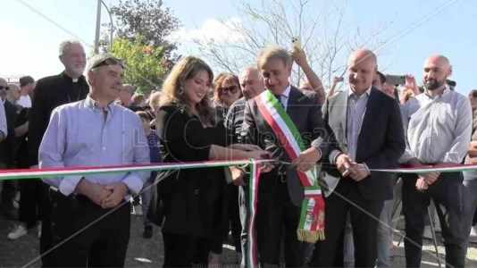 Inaugurato il cantiereAl via i lavori della strada che collegherà Drapia a Tropea, il sindaco Porcelli: «Sono 50 anni che sogniamo questo collegamento»