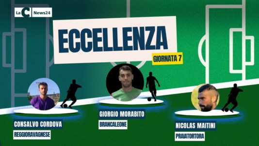 La top 3 di LaC SportEccellenza, Morabito ci mette i guantoni. Cordova è il faro della Reggioravagnese, Maitini guida il Praiatortora