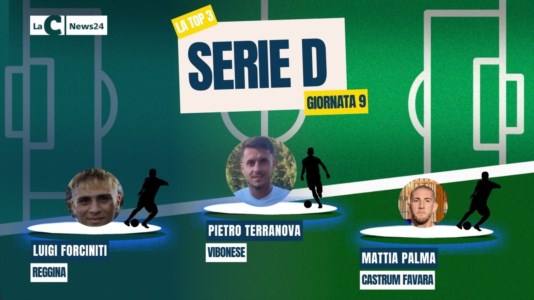 Serie DTerranova manda in estasi la Vibonese, la Reggina si gode il golden boy Forciniti. Ecco la top 3 di LaC Sport