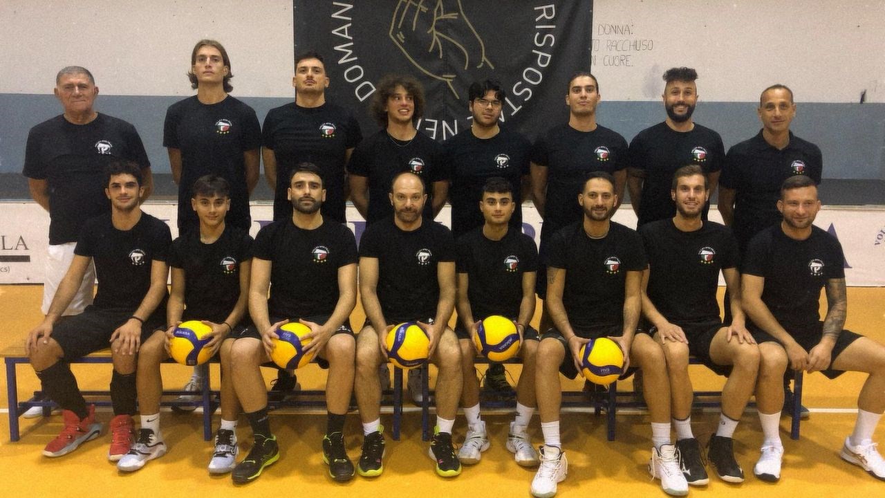 L’organico della Spes Praia Volley