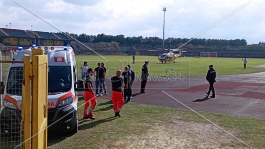 Violento impattoGrave incidente in motocross a Gioia Tauro, giovane trasportato in elisoccorso al Gom di Reggio