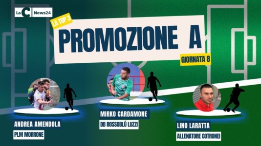 Promozione ACardamone metronomo della DB Rossoblù. Amendola guida la Morrone nel successo a Trebisacce: la top 3