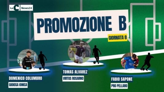 La top 3 di LaC SportPromozione B, Alvarez guida la Virtus Rosarno in vetta. Columbro para un calcio di rigore e salva il Gioiosa Ionica