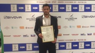 SERIE C | Il Rende ha il miglior portiere del campionato: Forte premiato all’Italian Sport Awards