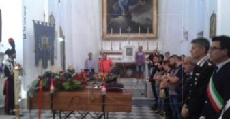 Pizzo, i funerali del maresciallo Fiorello