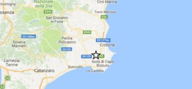 Scossa di terremoto a Isola Capo Rizzuto
