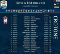 SERIE A | Ecco il calendario del Crotone 2017/2018
