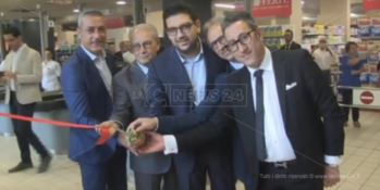 Anche l'amministratore delegato Crai all'inaugurazione del nuovo punto vendita in Calabria