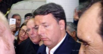 Catanzaro, l'arrivo di Renzi: “Per il Sud necessario prevedere maggior impegno” (FOTO)