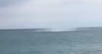VIDEO | Maltempo, tromba marina si abbatte su Tropea