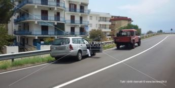 Scontro tra auto nel Catanzarese, nessun ferito grave