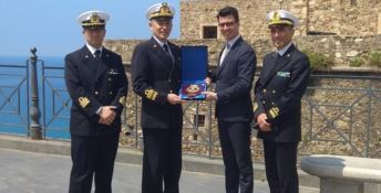 L’ammiraglio Pettorino a Pizzo con il sindaco Callipo