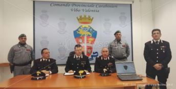 La conferenza stampa dei Carabinieri forestali