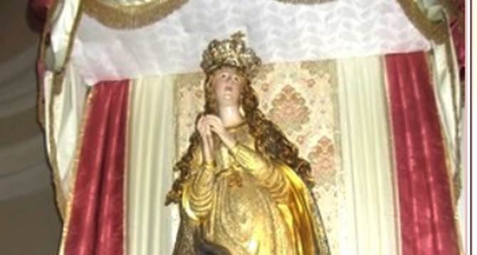 Briatico, la statua della Madonna