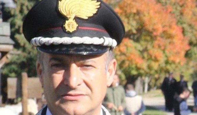 Il tenente colonnello Vincenzo Perrone