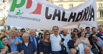 Il Pd calabrese a Roma per la manifestazione nazionale