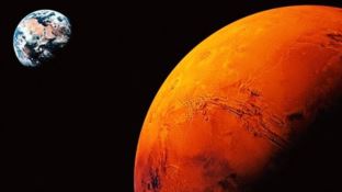 Marte e la terra