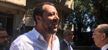 Salvini in Calabria: «La ‘ndrangheta è un cancro. Gli porteremo via anche le mutande»