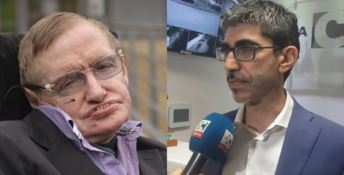 Stephen Hawking e Sergio Gaudio