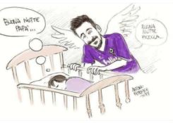 MORTE ASTORI | L'addio in una vignetta “virale” del calabrese Antonio Federico