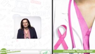 Campagna nastro rosa, il WhatsApp della dottoressa Santagata