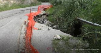 Strada crollata tra Rizziconi e Palmi, dopo quattro anni nulla è cambiato
