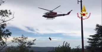 Maltempo nel Vibonese: dializzato trasferito in elicottero a Germaneto 