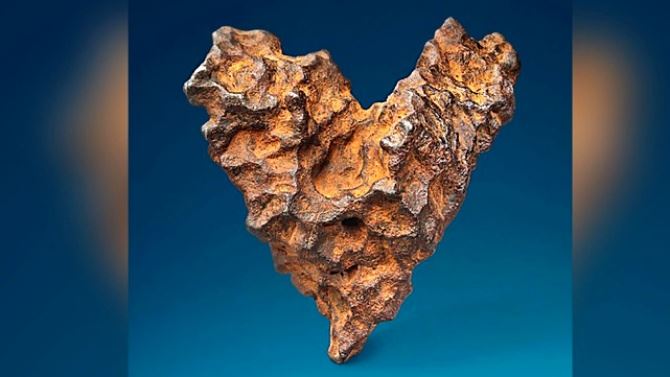 Il meteorite a forma di cuore 