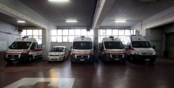 Ambulanze in un garage