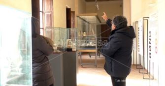 Gelo e infiltrazioni d'acqua nel Museo archeologico di Lamezia 