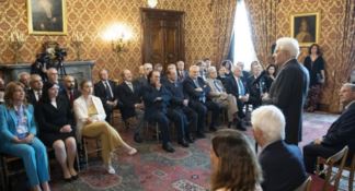L’udienza con il presidente Mattarella