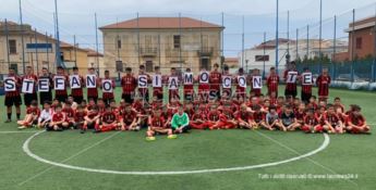 Alcuni ragazzi della Milan Academy