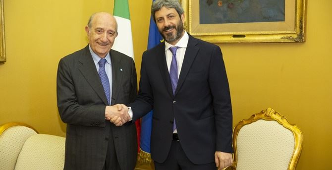 Francesco Samengo e Roberto Fico