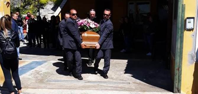 I funerali di Romina