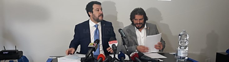 Lega, Salvini in Calabria 