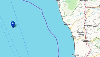 Terremoto al largo di Cetraro