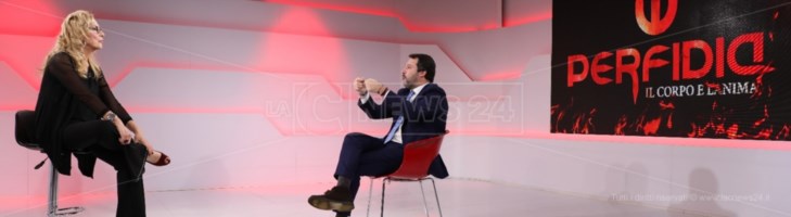 Antonella Grippo e Matteo Salvini