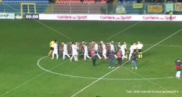 Vibonese-Catanzaro finisce 0-0. Lo spettacolo rovinato da una espulsione