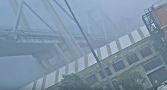 Crollo ponte di Genova, diffuse le immagini inedite della tragedia