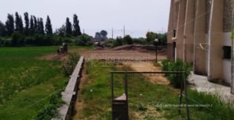 Lavori per il campo da calcio
