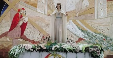 Nessuna processione per l’anniversario della statua della Vergine a Paravati