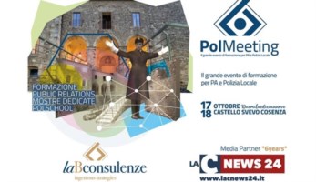 Pol 2019, al via il sesto meeting nazionale della Polizia locale a Cosenza