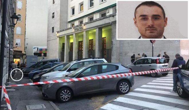 Uno dei due agenti uccisi, Matteo Demenego