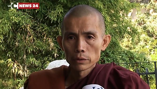 Il maestro buddista Sayadaw Ottamathara