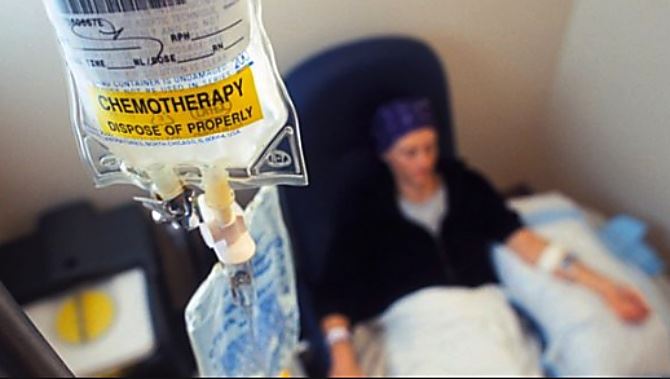 Paziente in chemioterapia