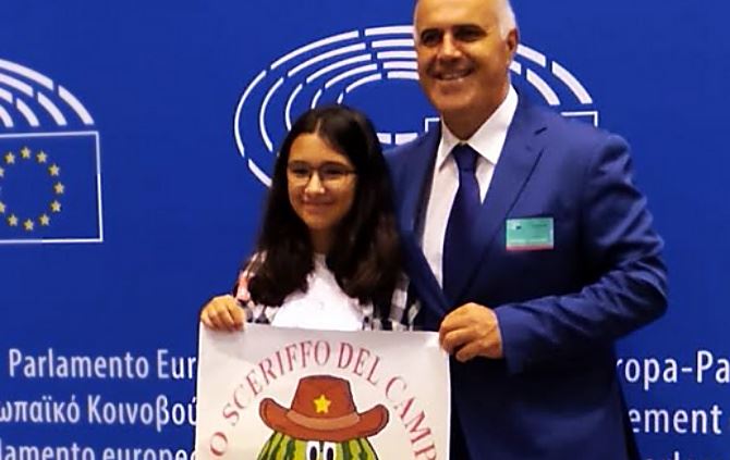Educazione alimentare, premiati a Bruxelles due giovani  studenti lametini