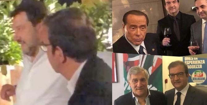 Occhiuto con Salvini, Berlusconi e Tajani