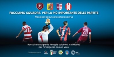 La Serie C in campo contro il Covid, già centinaia le donazione ricevute