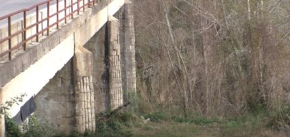 Il ponte tra Oppido e Messignadi